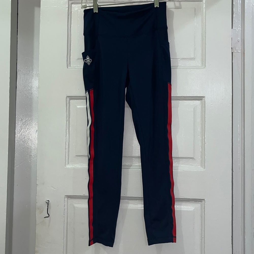 NBA New Orleans Pelicans Navy Leggings